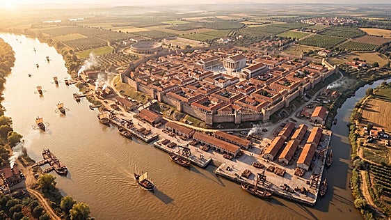 El Tagarete, el arroyo que flanqueaba la Colonia Hispalis por levante