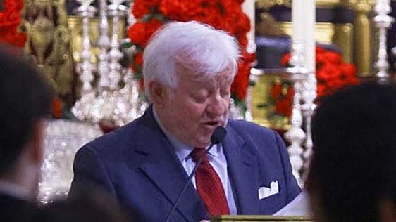José de Cristóbal dice adiós al comisionado de los Panaderos «tras no haber conseguido la estabilización de la hermandad»