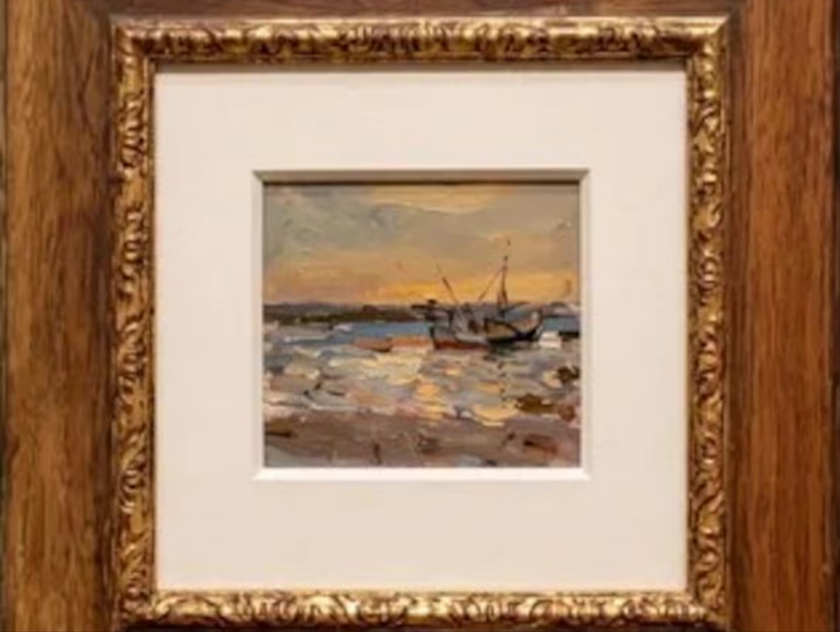 El cuadro de Sorolla desaparecido en Sevilla lo tiene un murciano: «¡Pero si este cuadro es bueno!»