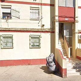 Un bloque de la calle Pegaso, emplazada en el barrio de Los Pajaritos.