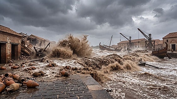 El tsunami que arrasó Hispalis a comienzos del siglo III d. C