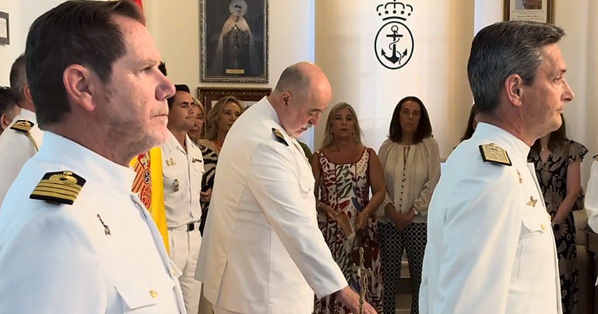 Juan Pablo Díaz-Pache jura como nuevo comandante naval de Sevilla