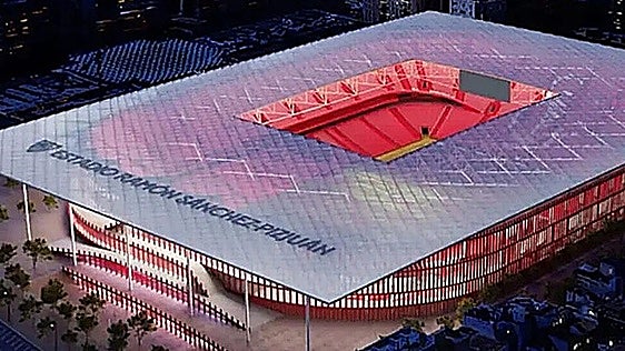 El PSOE se opone a la ampliación del estadio del Sevilla FC