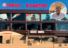 Eduardo Castro, dueño del concesionario de motos: «Muchas veces me daban las tres de la mañana arreglando motos»