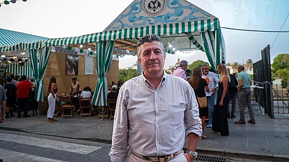 José Luis Aldea, trianero de honor: «Cuando era chico, no me dejaban ir a la Velá por el mal ambiente que había»
