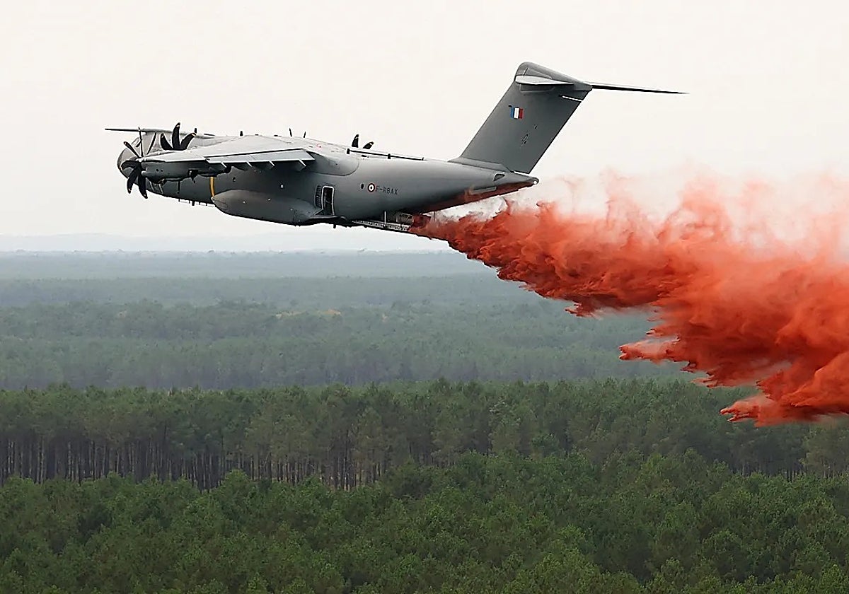 El único prototipo del kit antiincendios del A400M se queda en manos de Francia