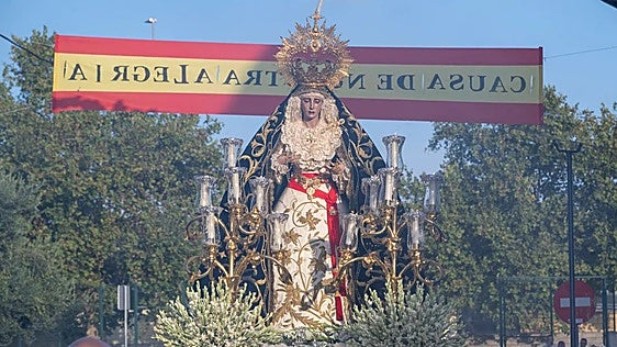 Estos son los horarios e itinerarios de la misión de la Virgen de los Dolores del Cerro a Santa Aurelia y los Pajaritos