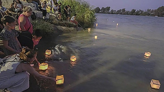 Coria del Río vuelve a trasladarse a Japón este verano con la ceremonia Toro Nagashi, única en Europa