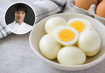 Jordi Cruz, chef Michelin: «Para pelar huevos perfectos hay que poner vinagre y 12 gramos de sal»