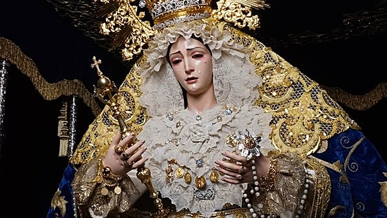 Las Angustias de Aznalcázar celebra este sábado una procesión extraordinaria por los 450 años de la hermandad