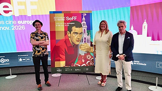 Antonio Banderas protagoniza uno de los tres carteles del Festival de Cine Europeo, que aspira a superar los 68.000 espectadores de 2025