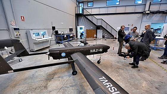 Indra reparte la fabricación de los drones Tarsis diseñados en Sevilla