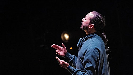 En imágenes, la actuación de José Maya en la Bienal de Flamenco 2026