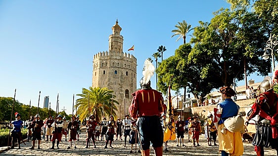 Juan Sebastián Elcano y su tripulación regresan a Sevilla cinco siglos después