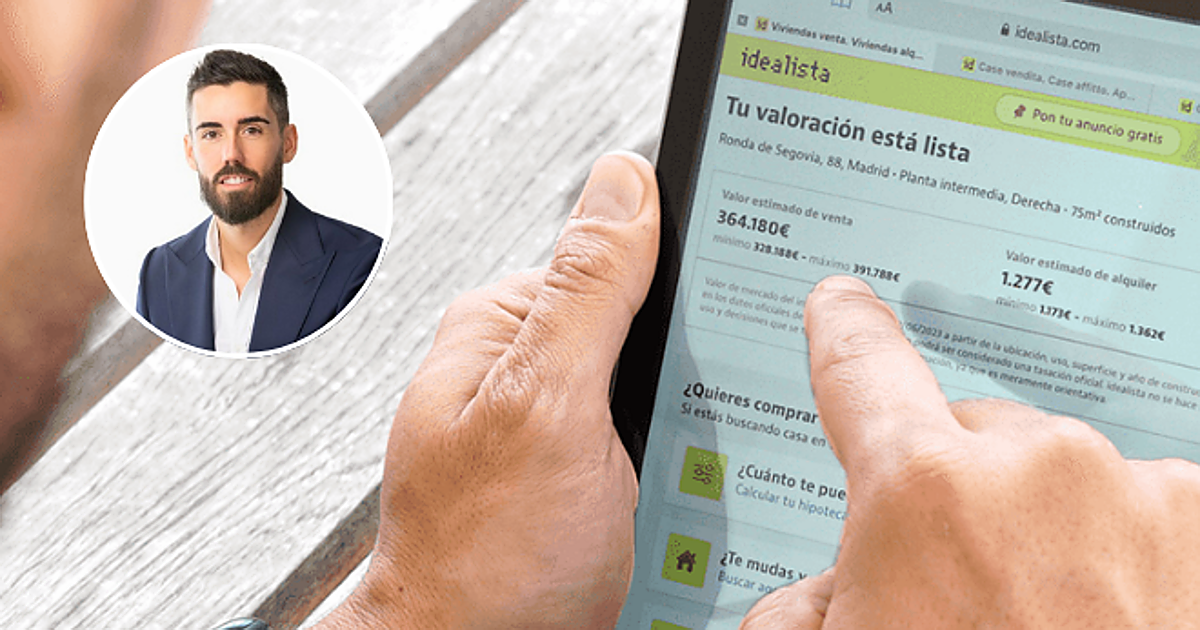 Joaquín Caraballo, experto inmobiliario: «La mayoría comete este error al comprar piso en Idealista; antes de decidir tienes que fijarte en esto»