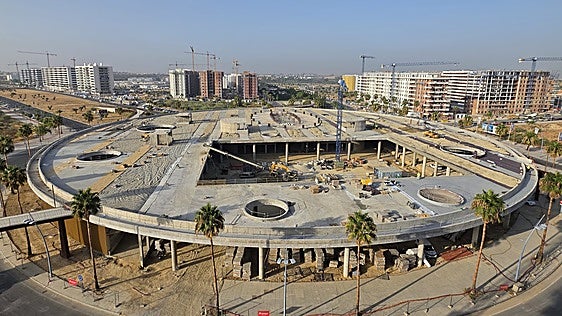 Dos Hermanas proyecta su nuevo centro cultural dentro de la gran rotonda de Entrenúcleos