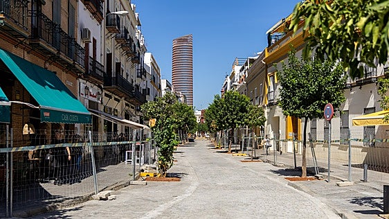 La calle Castilla abrirá al tráfico el viernes 2 de octubre, dos semanas antes de lo previsto