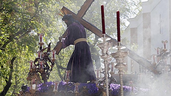 El Señor de la Humildad en la tarde del Martes Santo.