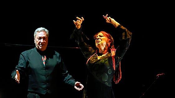 En imágenes, el espectáculo de Juana Amaya y Dorante en la Bienal de Flamenco