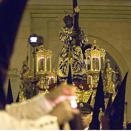El Señor de la Salud de los Gitanos en la Madrugada del Viernes Santo
