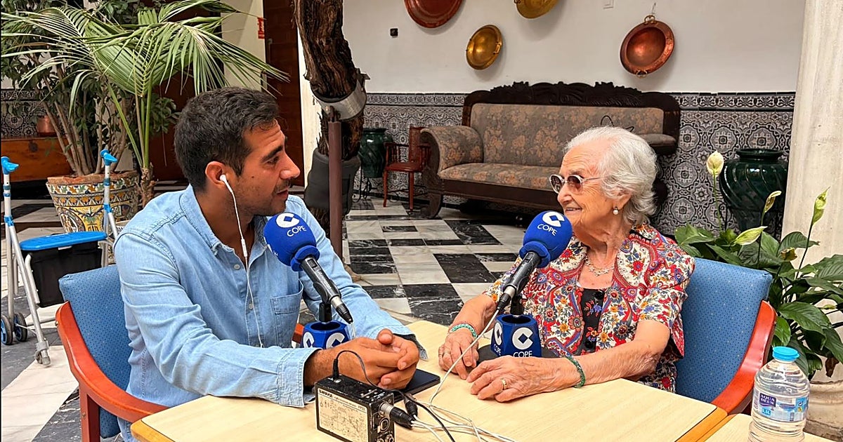Luisa, 101 años: «Antes comíamos todo fresco, nada de cajitas»