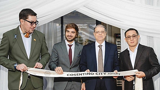 Cosentino entra en Kazajistán y Kirguistán con un acuerdo exclusivo de distribución