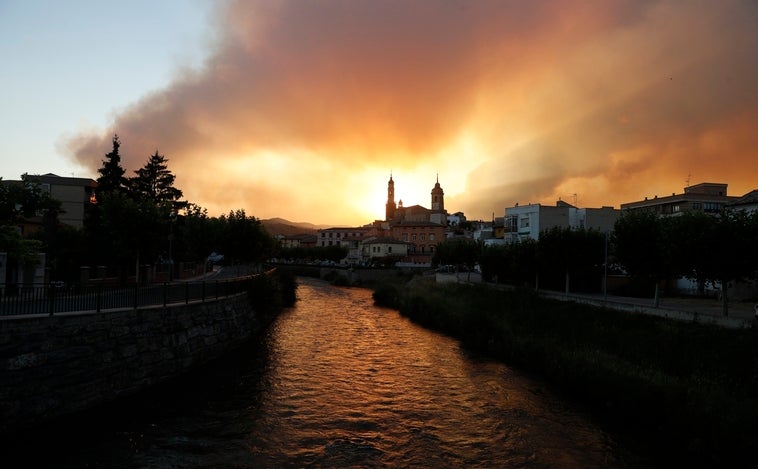 Los incendios en España, en imágenes