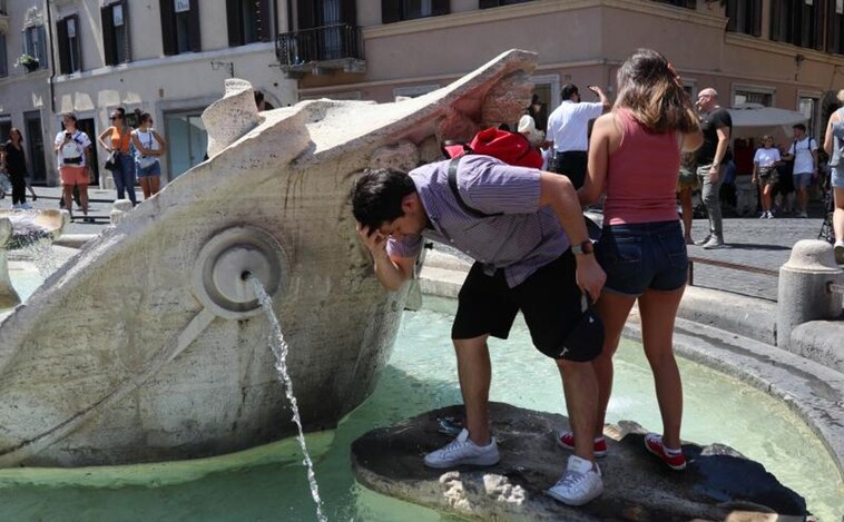 Alerta roja en 16 ciudades italianas por la ola de calor