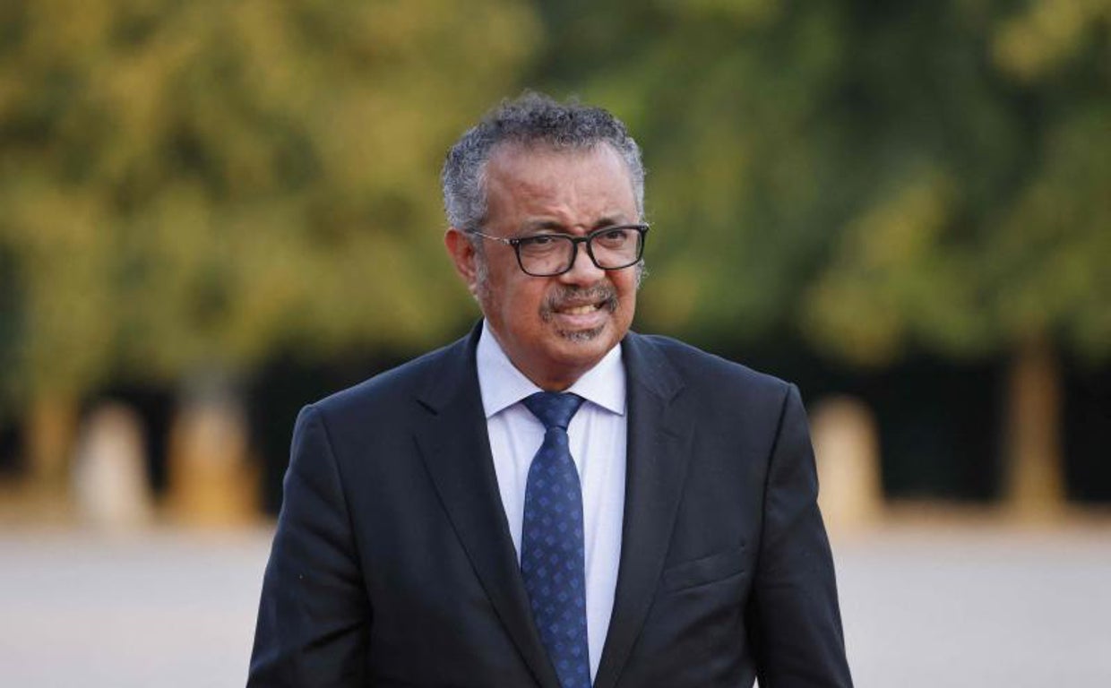 El director general de la OMS Tedros Adhanom Ghebreyesus