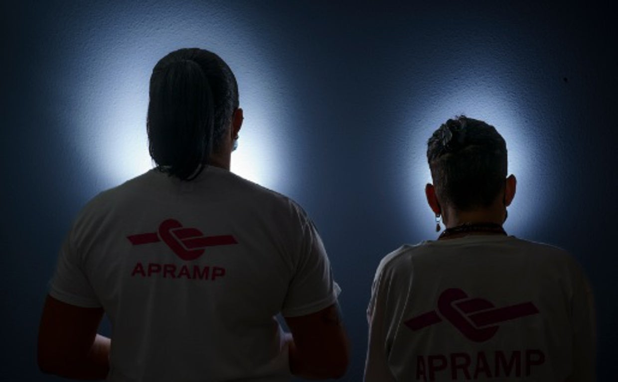 Carmen y Marcela, rescatadoras de prostitutas en Apramp