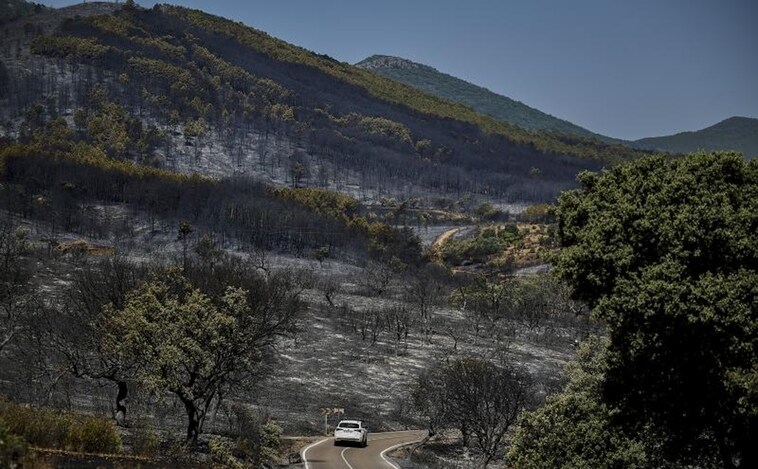 Los fuegos en España remiten en vísperas de un aumento de las temperaturas