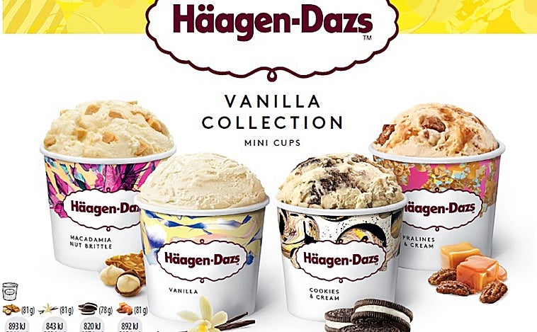 Ascienden a 20 los helados de Häagen-Dazs retirados por una alerta alimentaria