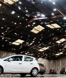 Imagen secundaria 2 - La &#039;supercélula tormentosa&#039; formó un ciclón de pedrisco que cayó a 200 km/h