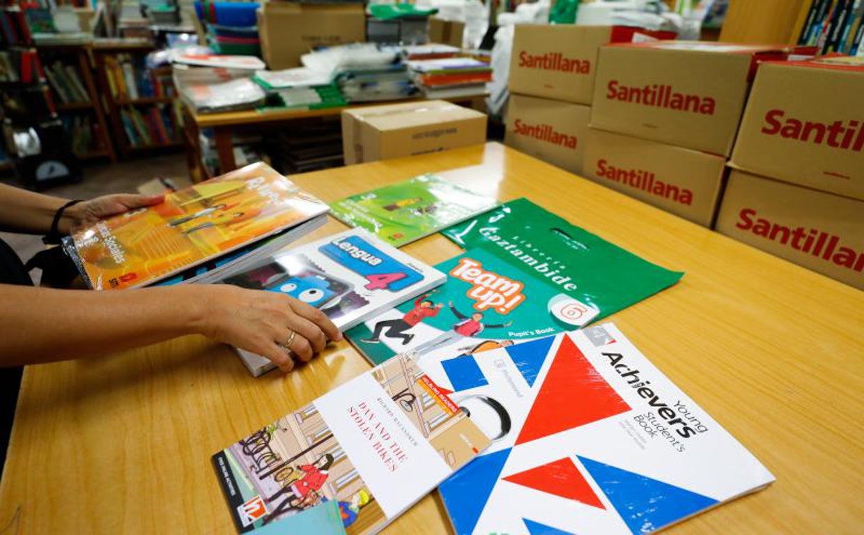 Compra de libros de texto