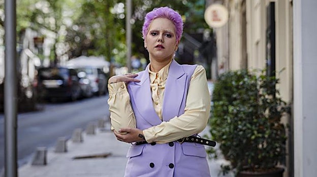 Clara de la Rubia, cuyo primer intento de suicidio fue a los 16 años, posa para ABC