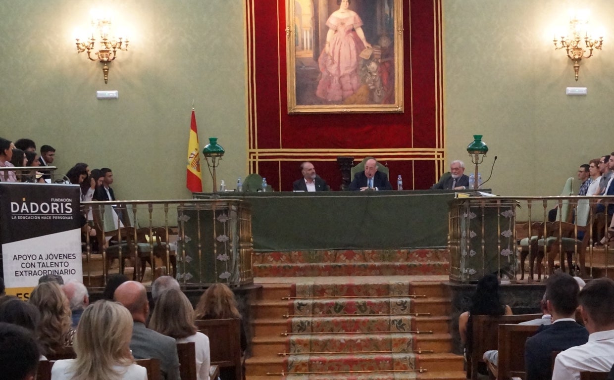 Entrega de las becas de la Fundación
