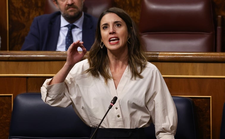 El Supremo da 20 días a Irene Montero para que se pronuncie sobre la demanda que interpuso contra ella el ex de María Sevilla