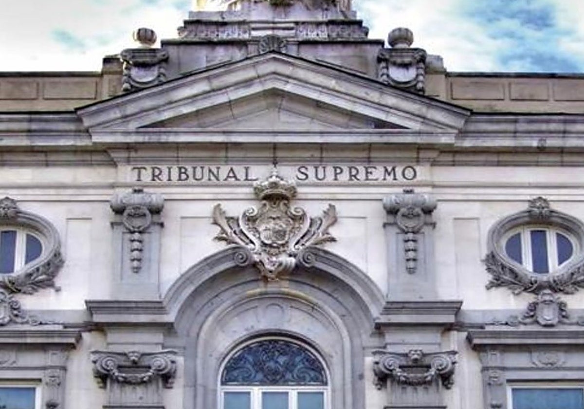 Fachada del Tribunal Supremo