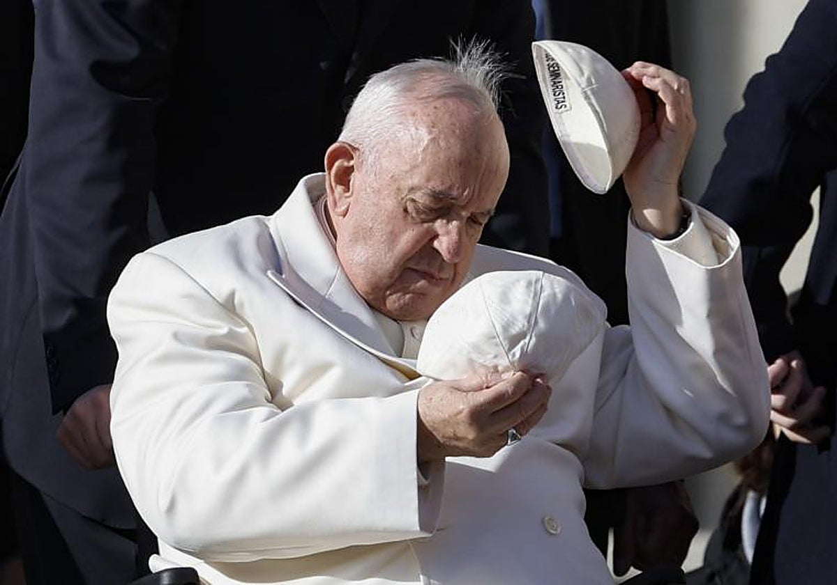 El Papa Francisco en la audiencia general del pasado miércoles