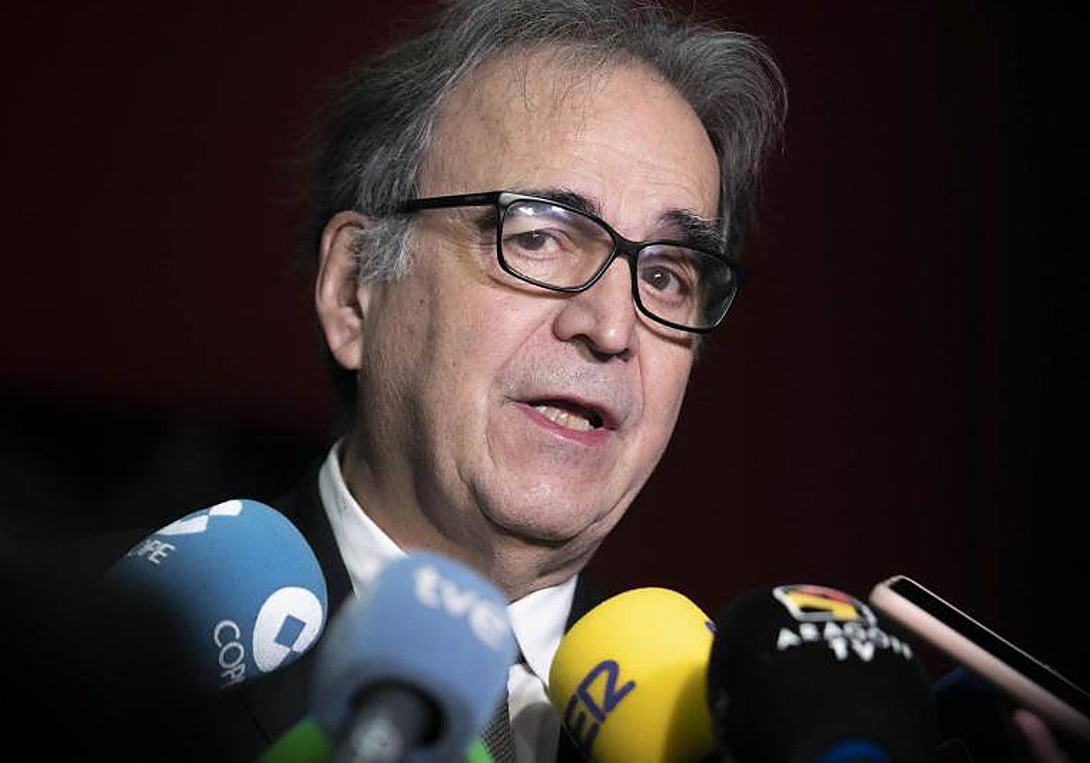 El ministro de Universidades, Joan Subirats, ha dicho, en declaraciones a los medios en Zaragoza