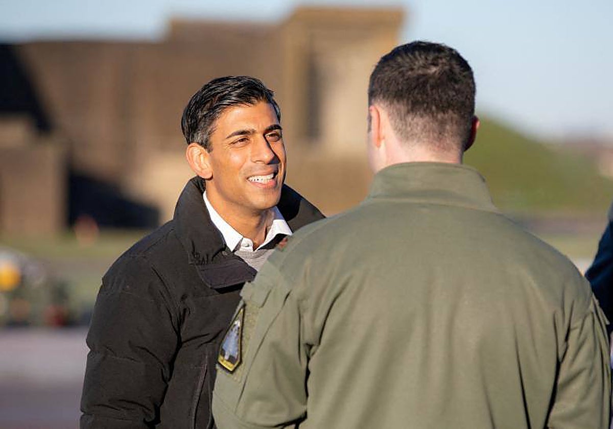 El primer ministro, Rishi Sunak