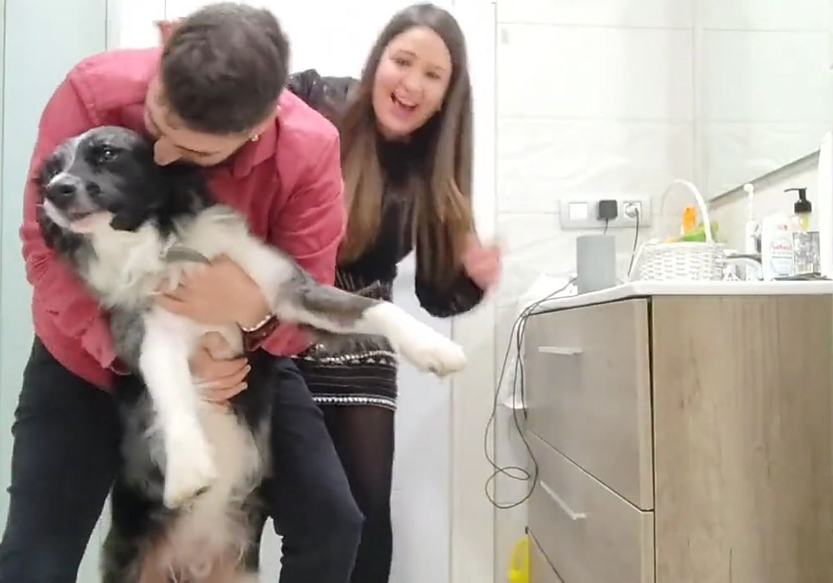 Captura del vídeo difundido por los dos hermanos