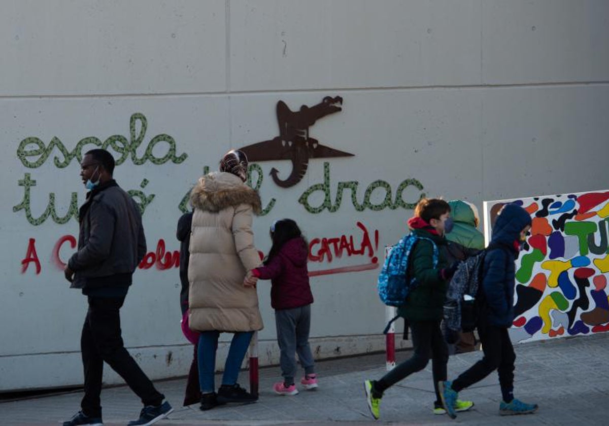 Escuela Turó del Drac, en Canet de Mar