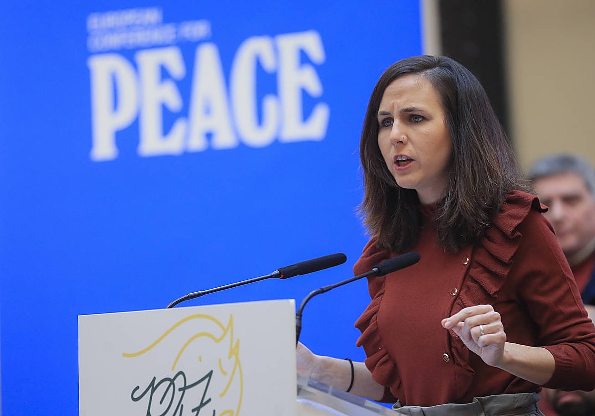 La ministra de Derechos Sociales y Agenda 2030, Ione Belarra