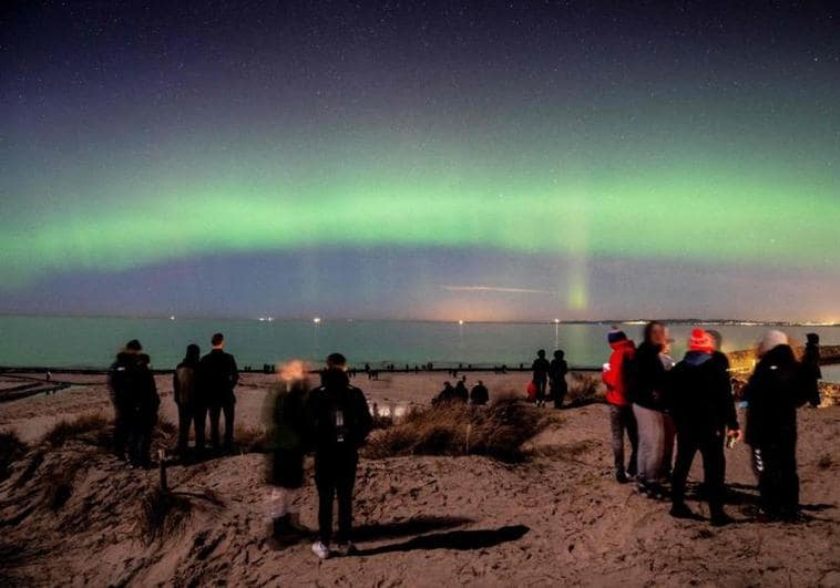 Las auroras boreales exploran el sur y se dejan ver en Francia