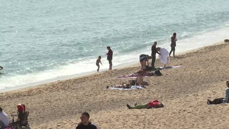 Preludio primaveral a finales de invierno: Barcelona rompe los 25ºC