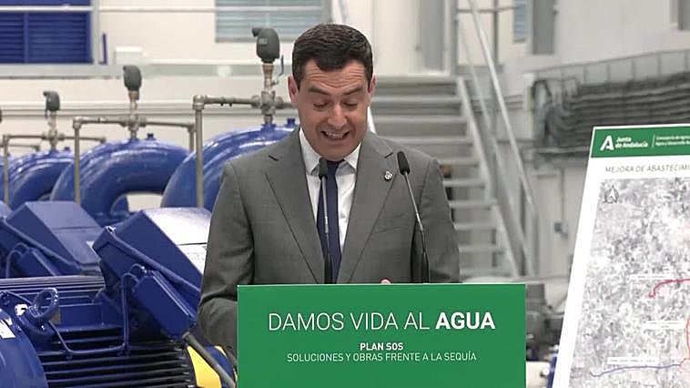 Moreno pide "extremar el uso prudente" del agua y un PERTE específico