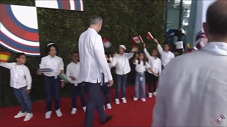 El Rey llega a la primera sesión de la Cumbre Iberoamericana en Santo Domingo