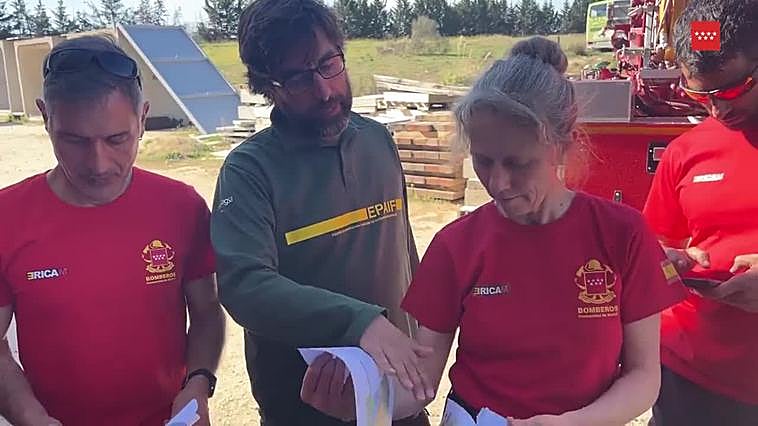 Madrid envía el Ericam para apoyar en la extinción del fuego de Villanueva de Viver
