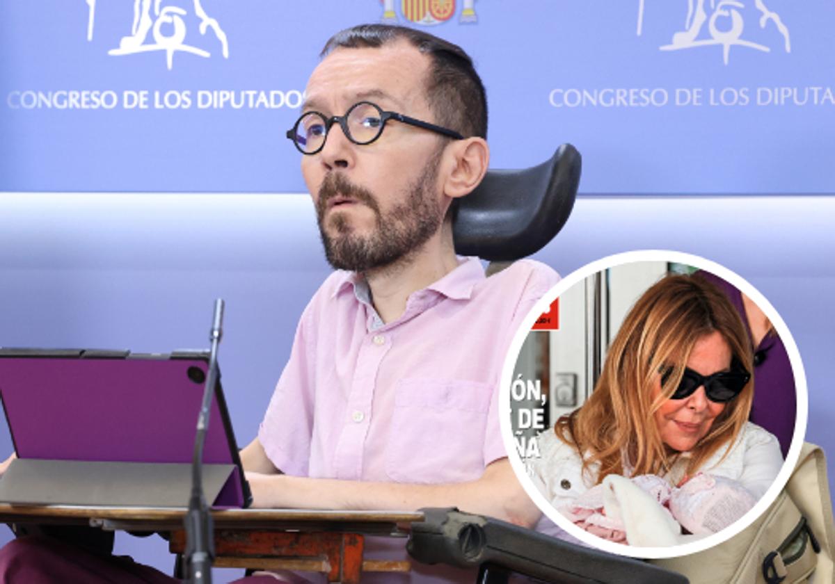 Pablo Echenique y Ana Obregón